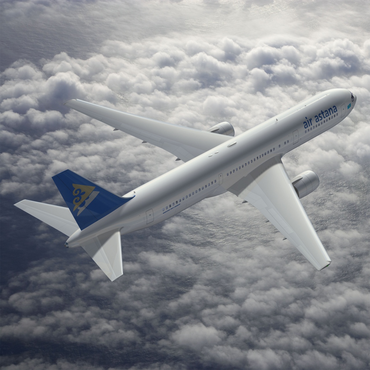 Самолет Казахстан