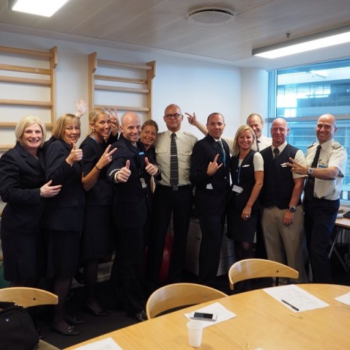 sas cabin crew pilots work