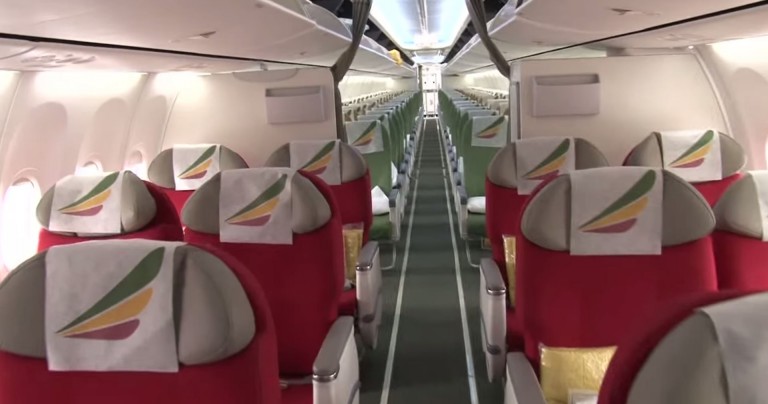 Ethiopian Airlines Boeing 737 Business Class