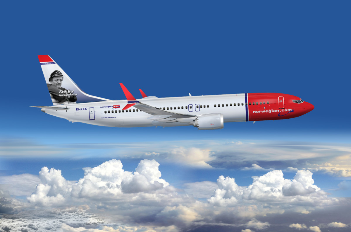 Norwegians nye Boeing 737MAX