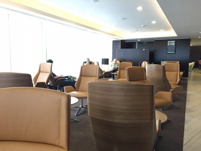 Etihad Lounge Heathrow, sitteområde