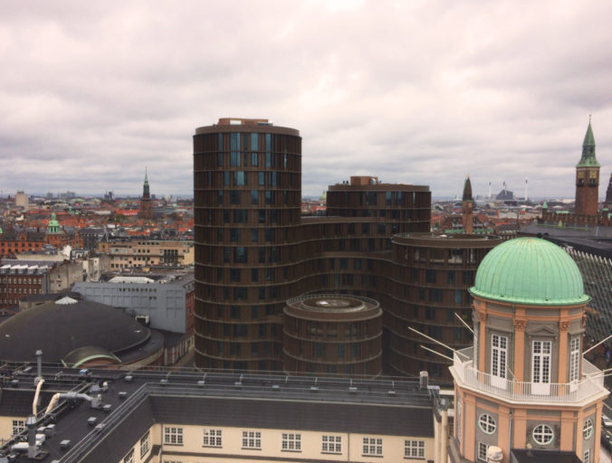 Utsikt fra Club Room i Raidsson Blu – Royal Hotel Copenhagen