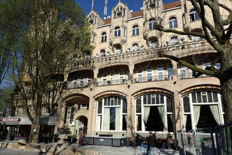 Hampshite Hotel - Amsterdam American fasade mot Leidesplein