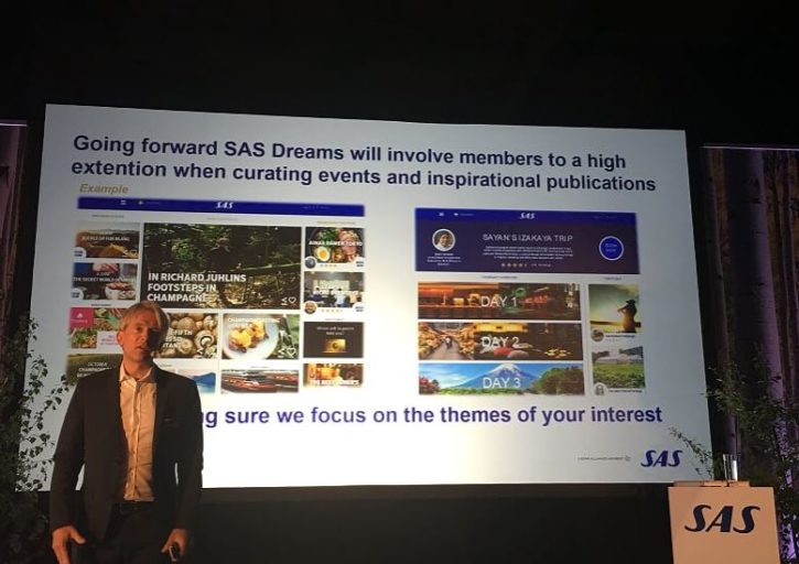 SAS vil fokusere mer på SAS Dreams i fremtiden.