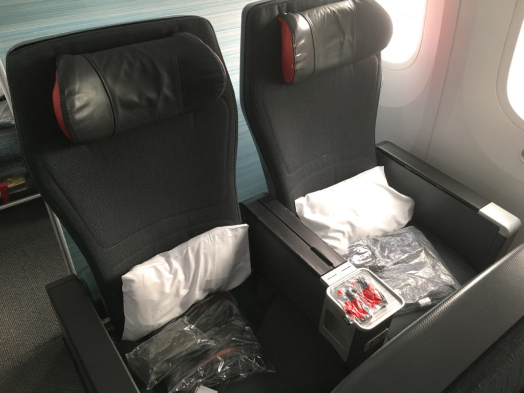 Air Canada Premium Economy sete