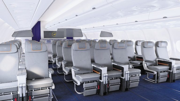 Lufthansa Premium Economy-kabin