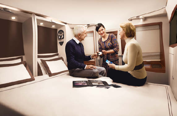 Singapore Airlines Airbus A380 Suite class