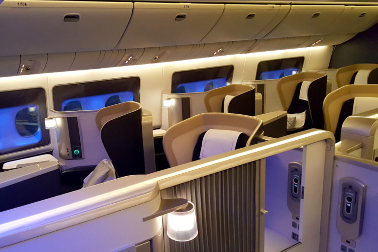 British Airways First Class Boeing 777-200ER