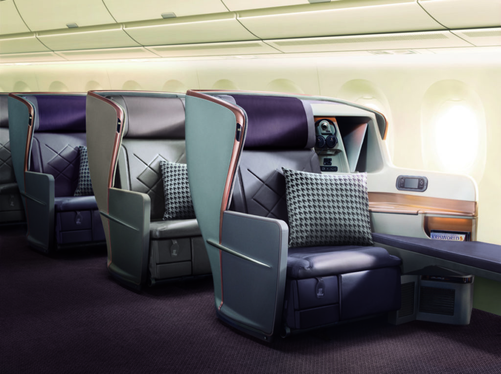 Singapore Airlines Airbus A350-900 Business Class