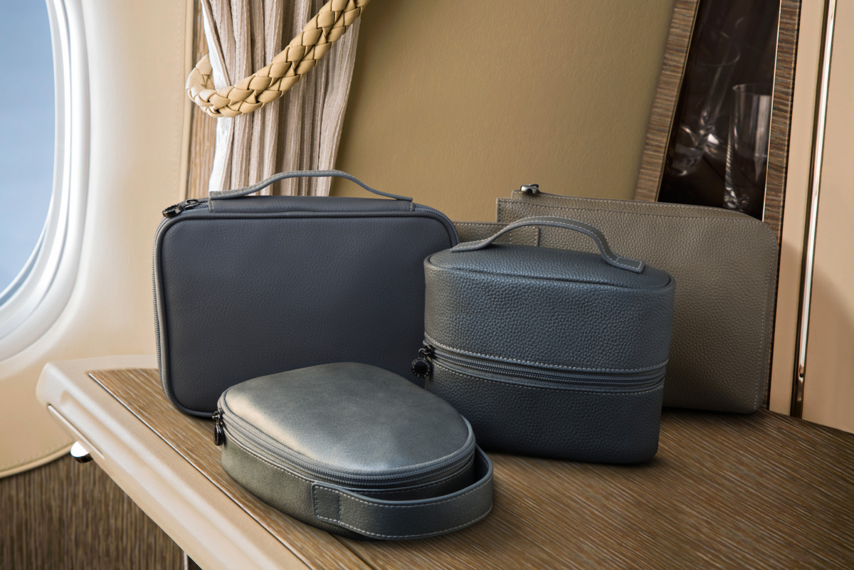 Bulgari Amenity Kits - men's collection in First Class