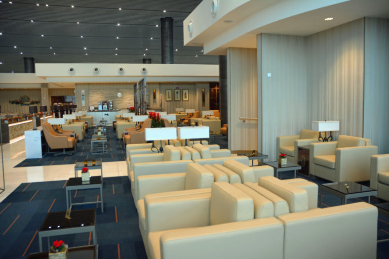 Emirates lounge Roma