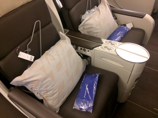 Air France business class-sete