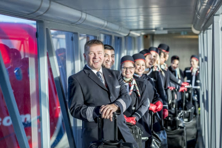 Norwegian Dreamliner crew