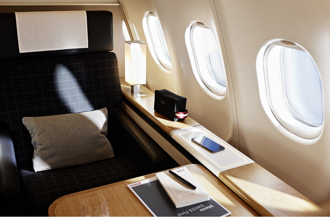 SWISS Airbus A340 First Class