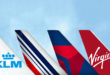 KLM, Air France, Delta, Virgin Atlantic Codeshare