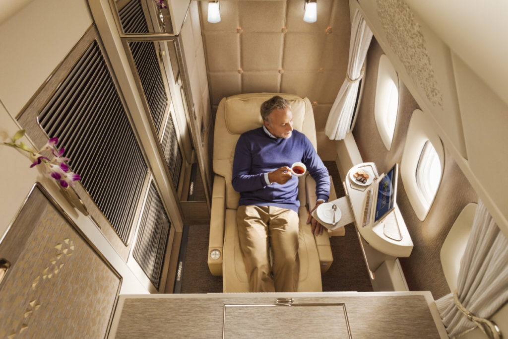 Emirates First Class Boeing 777