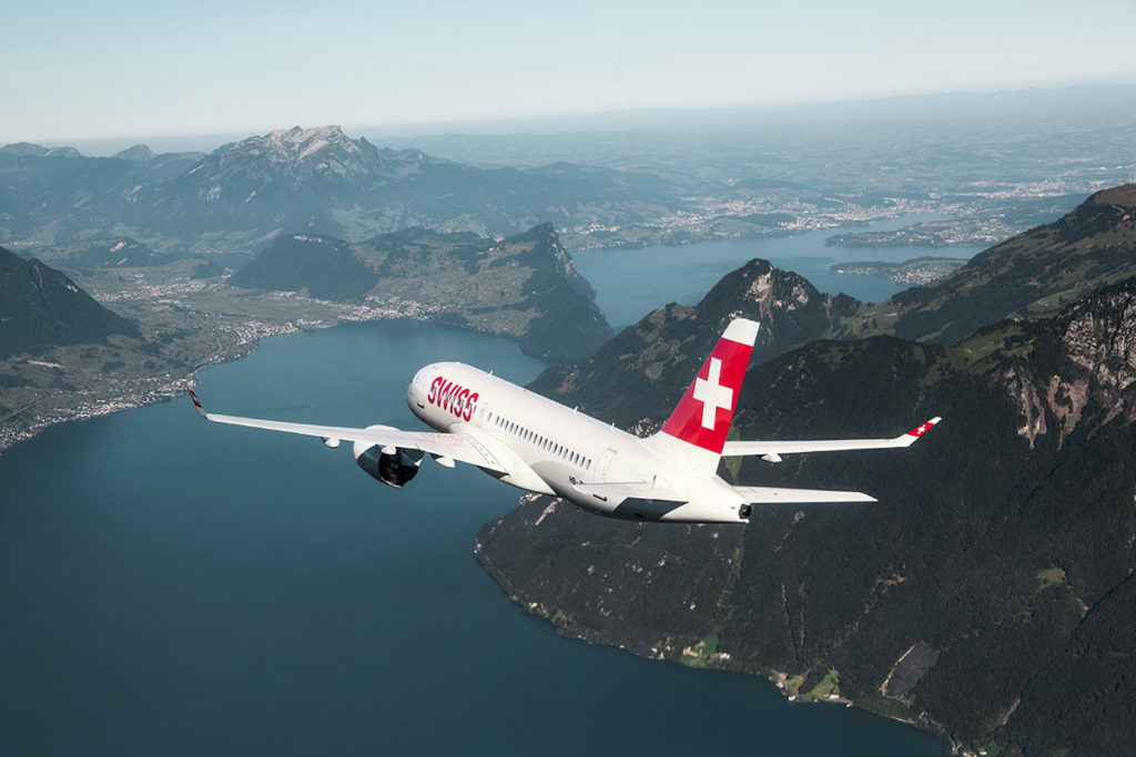 SWISS Airbus A220-100