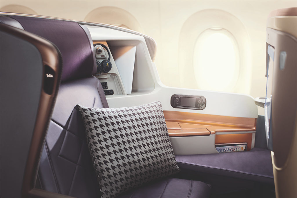 Singapore Airlines Business Class Airbus A350-900