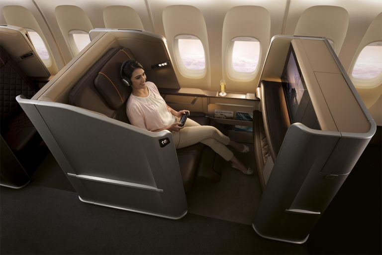 Singapore Airlines First Class Boeing 777-300ER