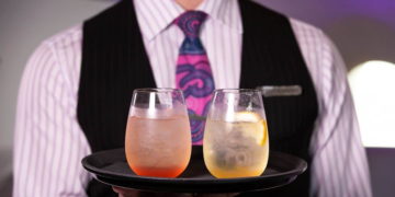 Air New Zealand med alkoholfri gin-cocktail