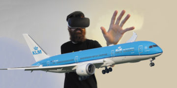 KLM 360-graders VR omvisning