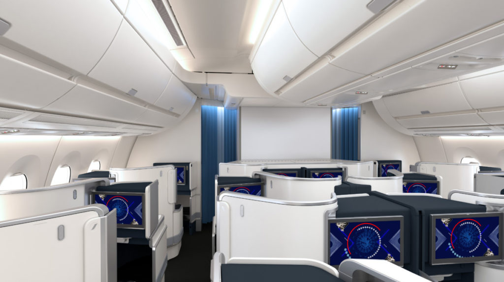 Air France Airbus A350 business class