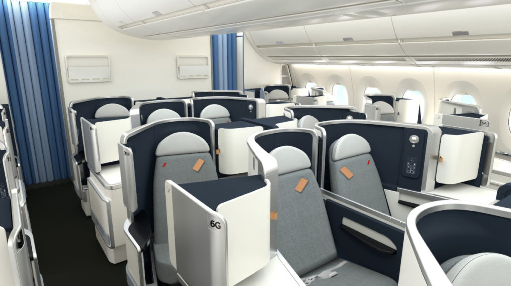Air France Airbus A350 business class
