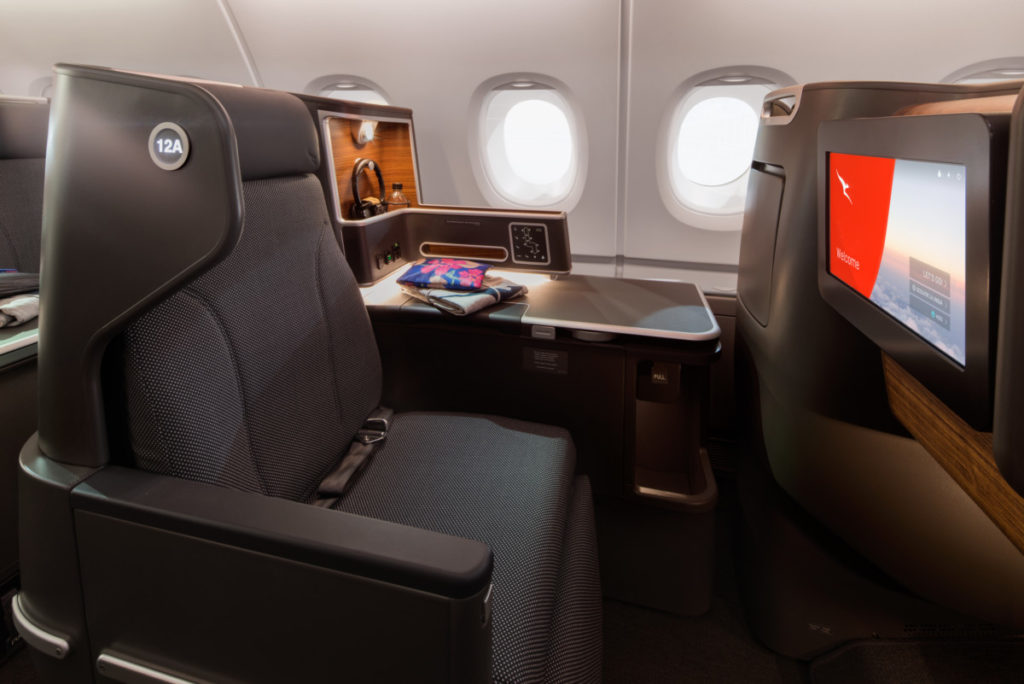 Qantas Airbus A380 business suites