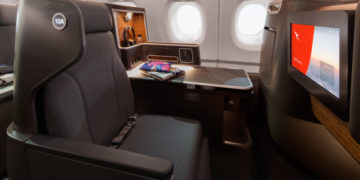 Qantas Airbus A380 business suites