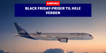 Black Friday-tilbud fra SAS