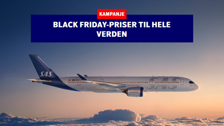 Black Friday-tilbud fra SAS