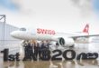 SWISS mottar sin første Airbus A320neo