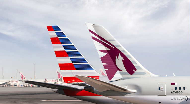 Qatar Airways og American Airlines med codeshare og strategisk samarbeid