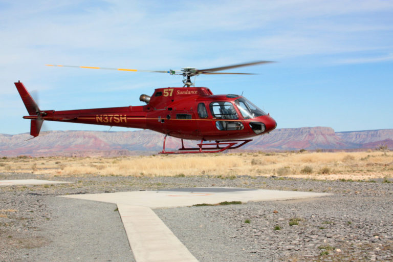 Helikoptertur fra Las Vegas til The Skywalk i Grand Canyon