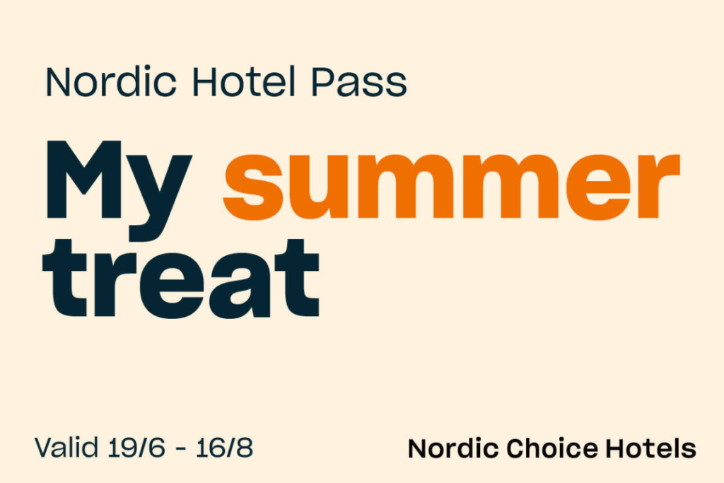 Nordic Hotel Pass - My summer treat