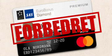 Dobler årsavgiften for SAS EuroBonus Mastercard Premium Diamond-medlemmer
