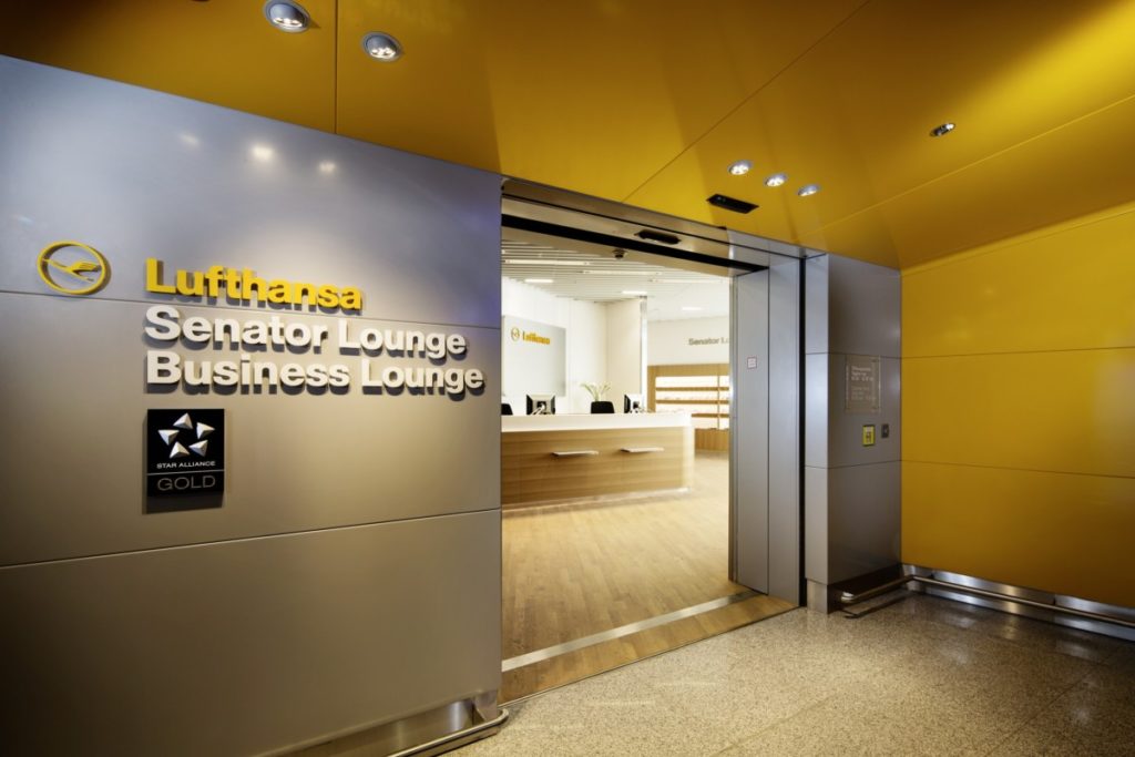 Lufthansa Business og Senator Lounge