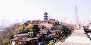Tempel, Nanjing, Kina
