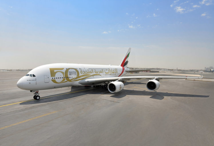 Emirates A380 - 50 years